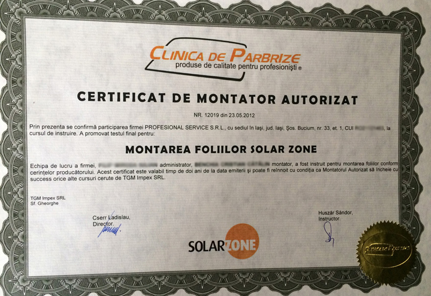 Folieri auto Iasi